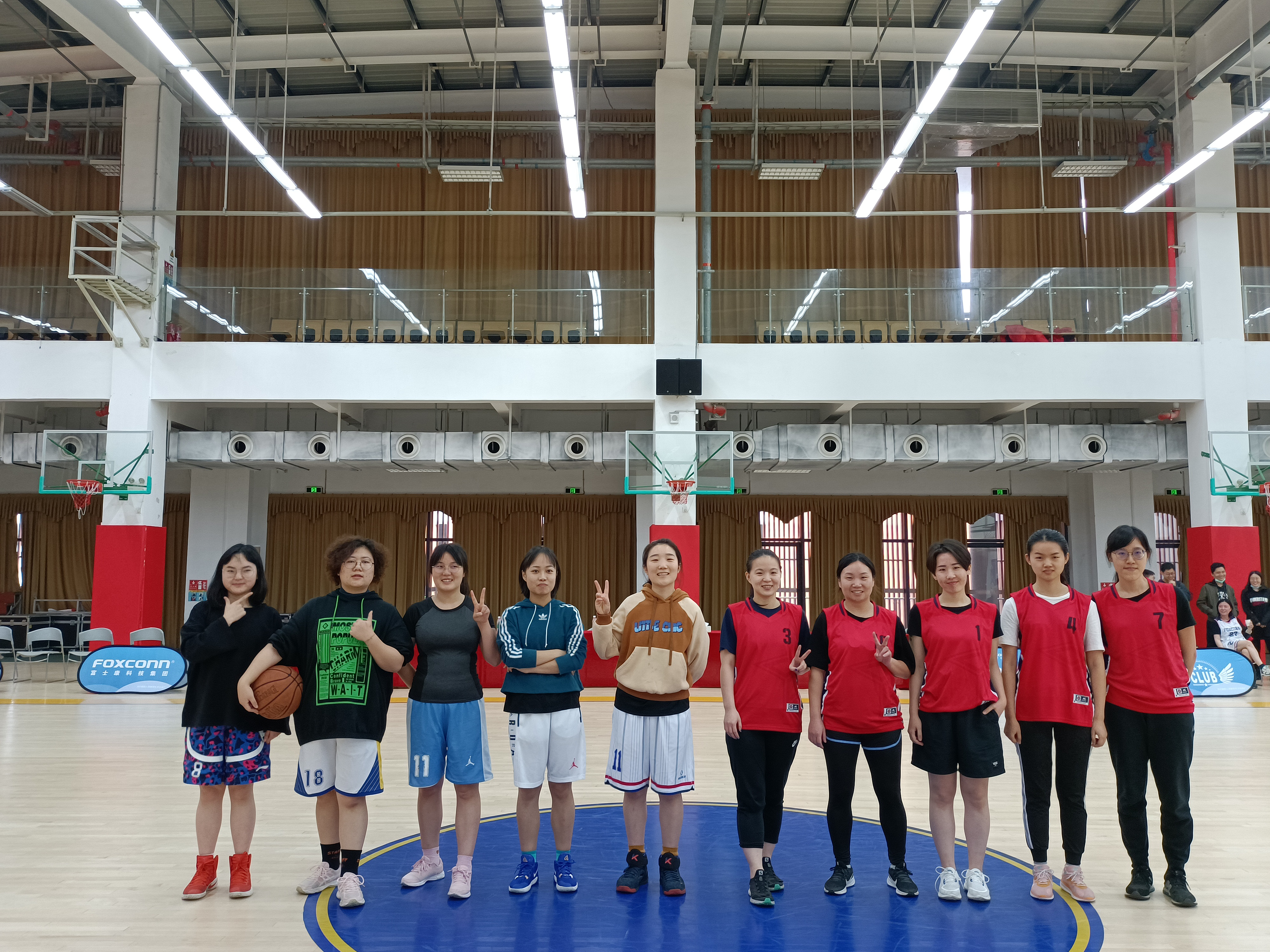 成都园区开展第十届篮球比赛
