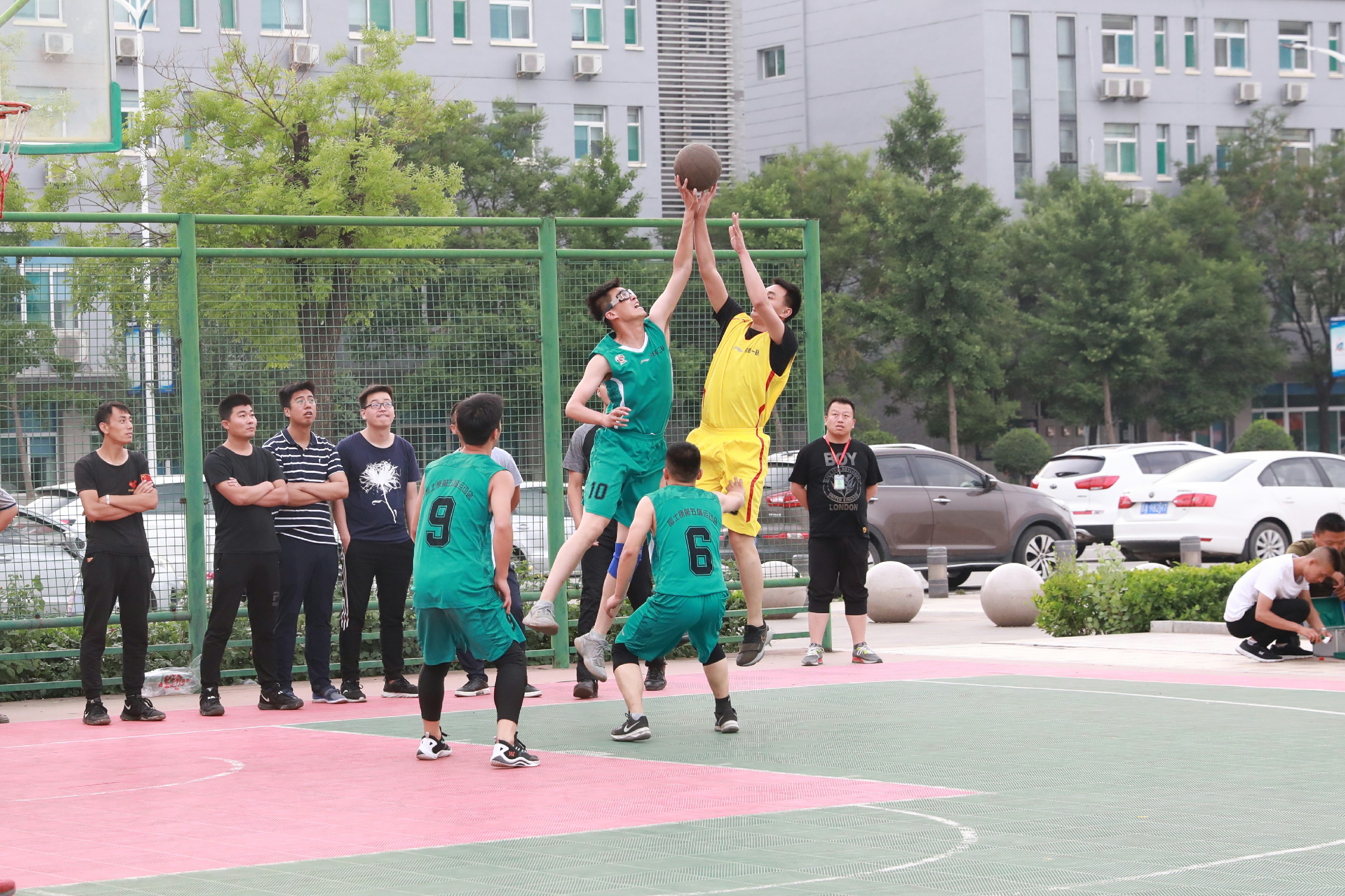 太原园区第五届职工运动会篮球赛成功举办