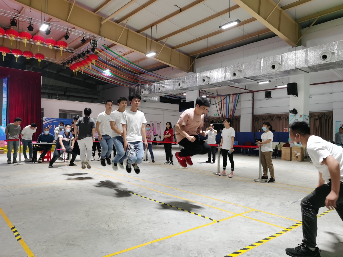 【佛山园区】园区工会开展2022年跳绳比赛