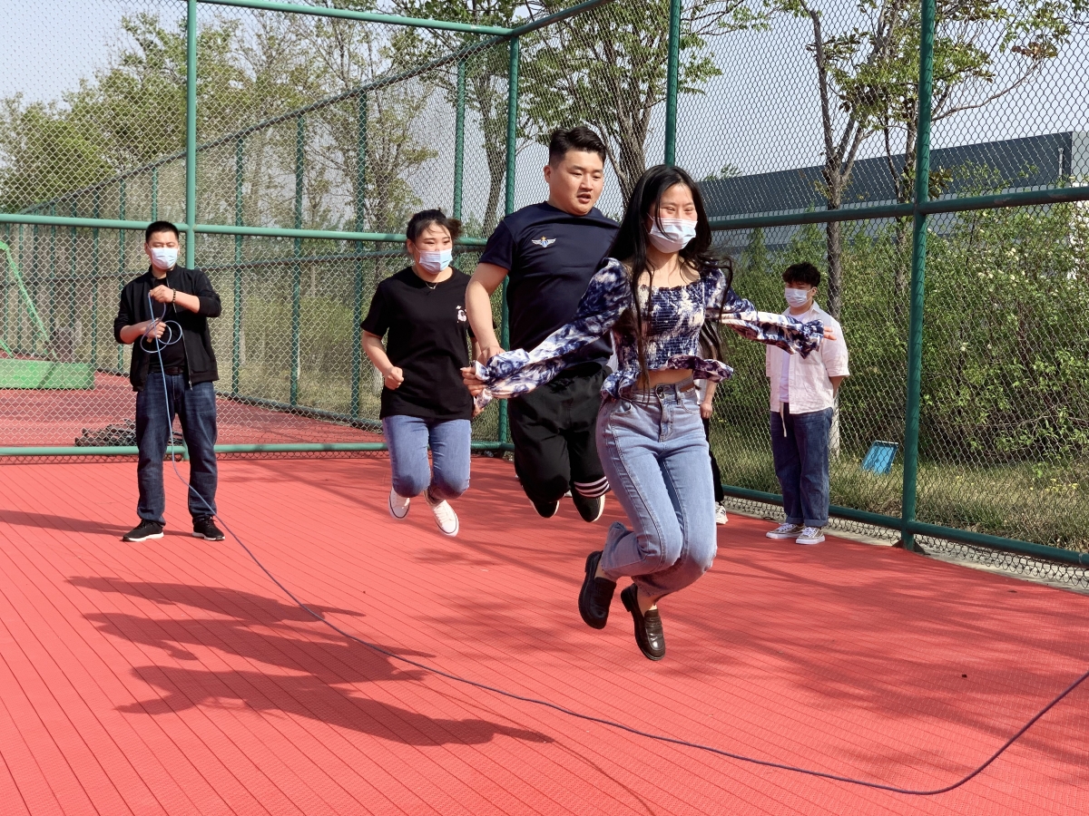 【郑州园区】iDPBG事业群工会开展跳绳比赛